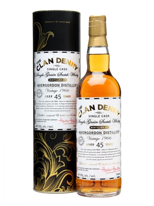 Invergordon 1966 45 Year Old Cask HH7864 Clan Denny