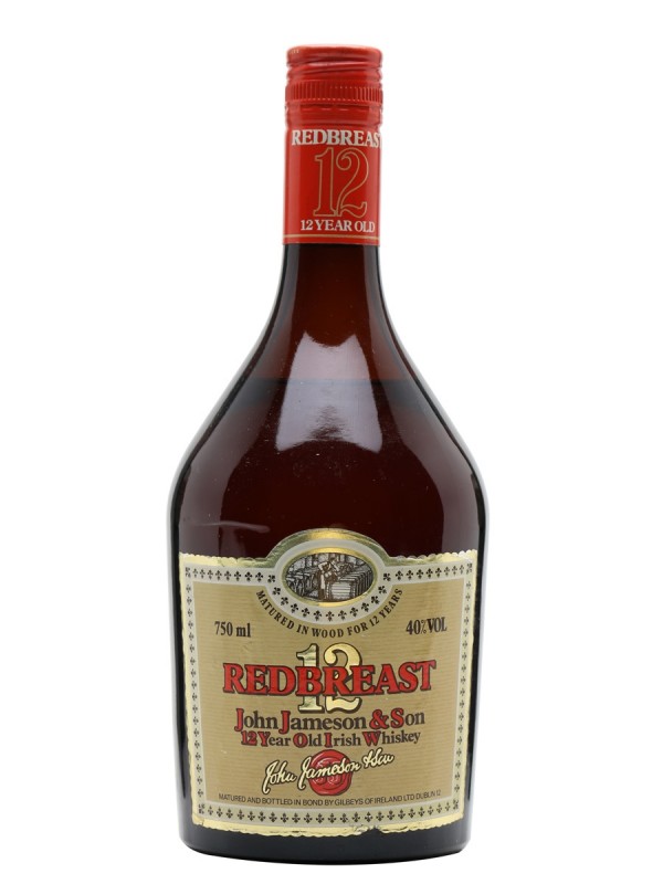 Redbreast 12 Year Old Bottled 1970's
