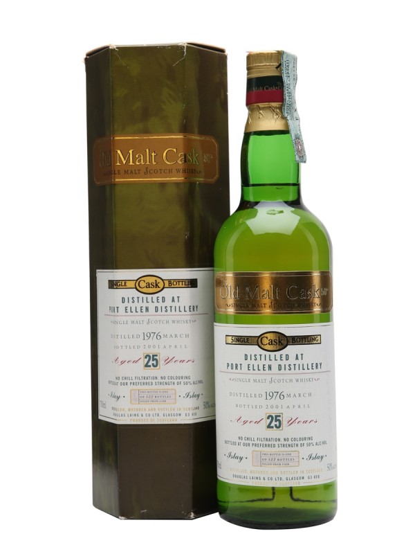 Port Ellen 1976 25 Year Old Douglas Laing Old Malt Cask