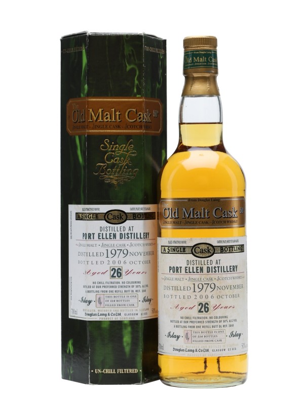 Port Ellen 1979 26 Year Old Bottled 2006 Douglas Laing Old Malt Cask 