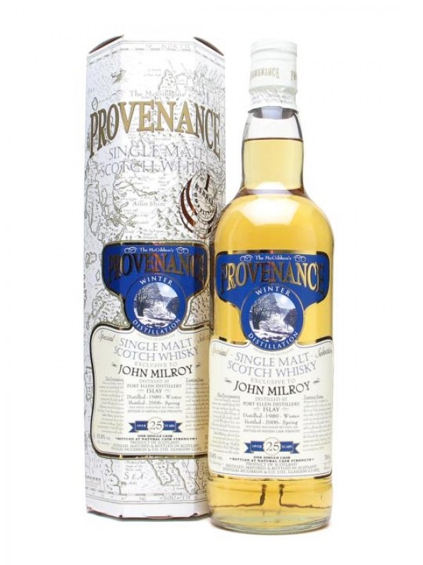 Port Ellen 1980 25 Year Old John Milroy McGibbon's Provenance