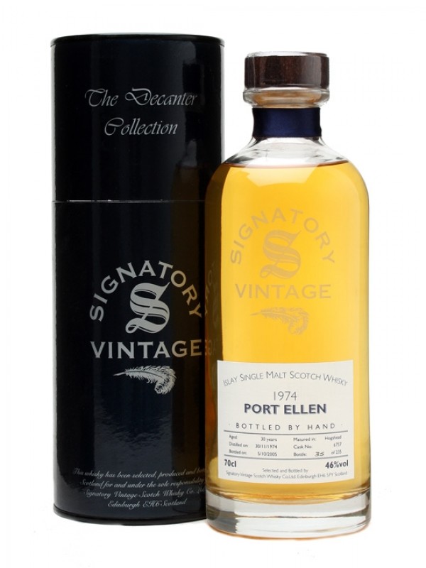Port Ellen 1974 30 Year Old Signatory