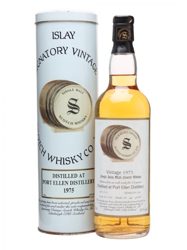 Port Ellen 1975 24 Year Old Cask #1761 Signatory