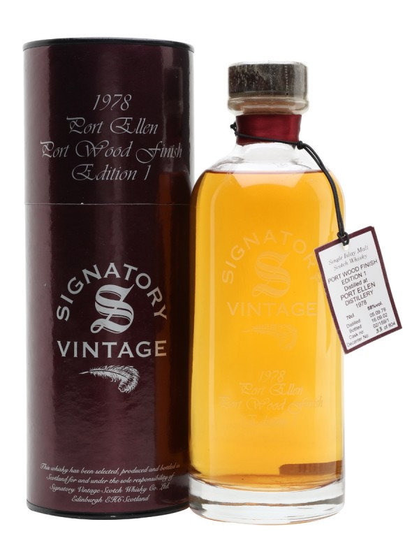 Port Ellen 1978 Edition 1 Port Wood Signatory