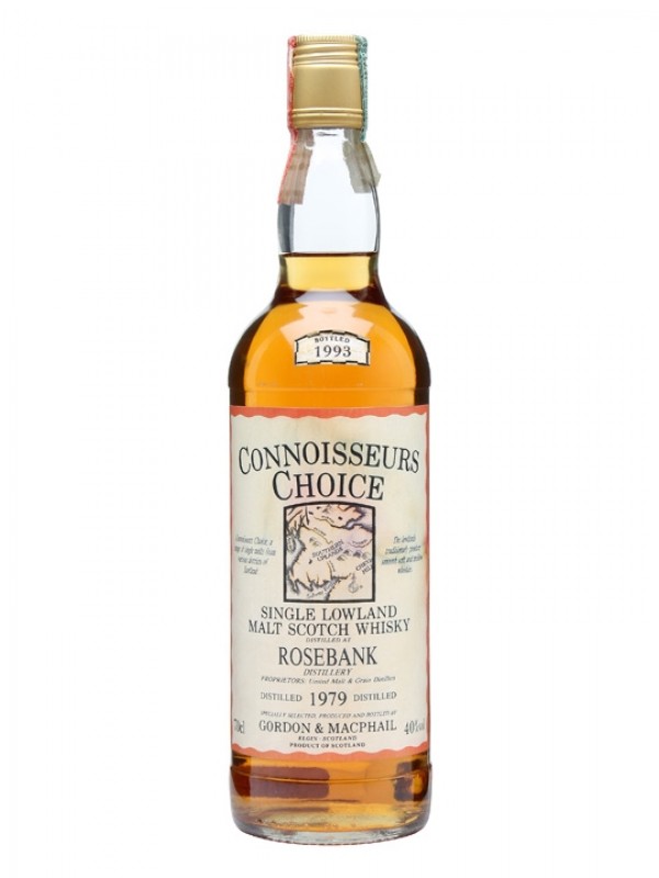 Rosebank 1979 Bottled 1993 Connoisseurs Choice Gordon & Macphail