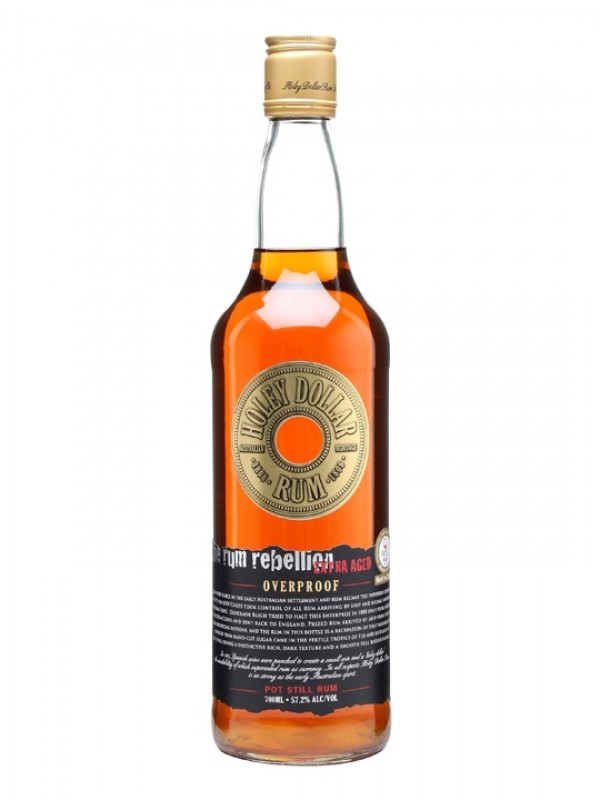 Holey Dollar Gold Coin Rum Overproof