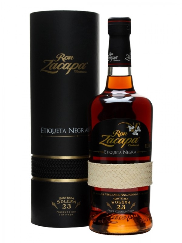 Ron Zacapa Centenario 23 Solera Etiqueta Negra