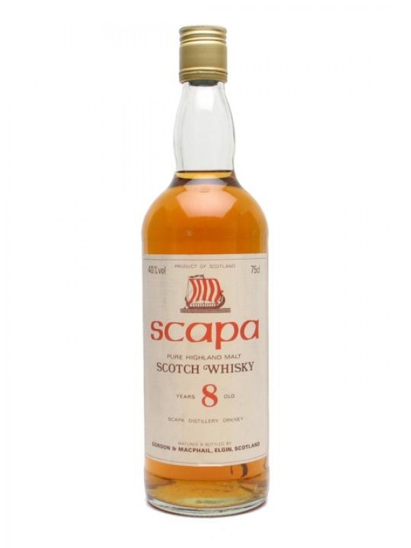 Scapa 8 Year Old Bottled 1980's Gordon & Macphail
