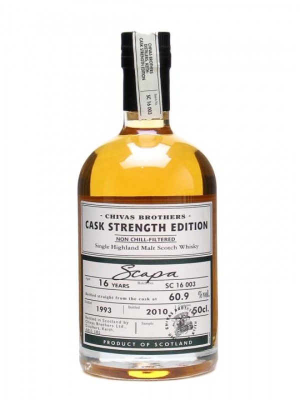 Scapa 1993 16 Year Old Cask Strength Edition