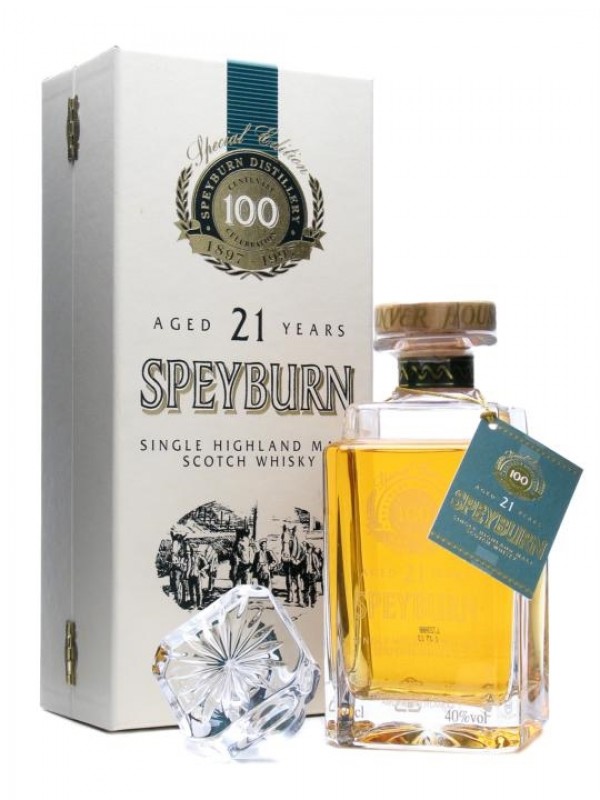 Speyburn 21 Year Old Centenary Decanter