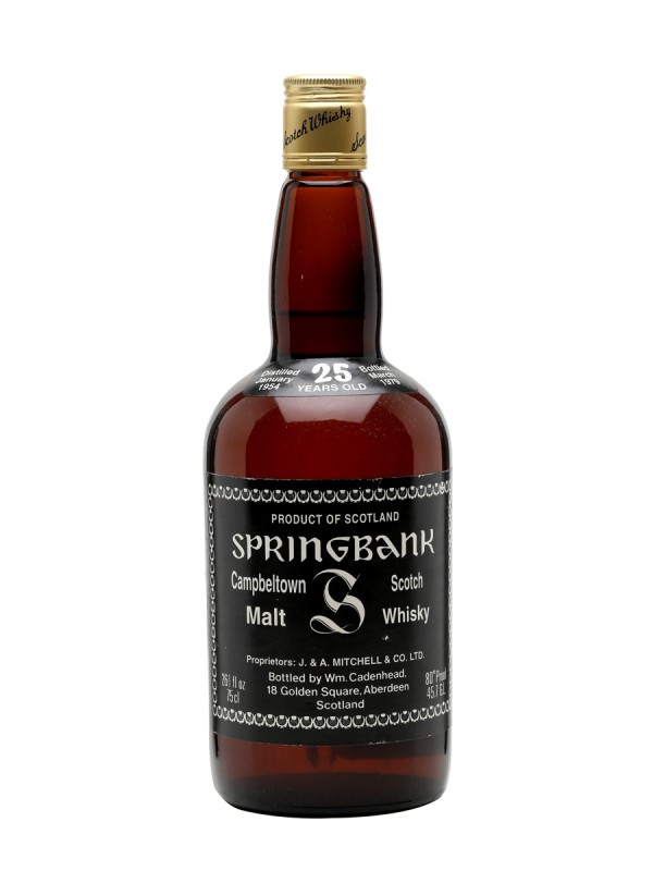 Springbank 1954 25 Year Old Cadenhead