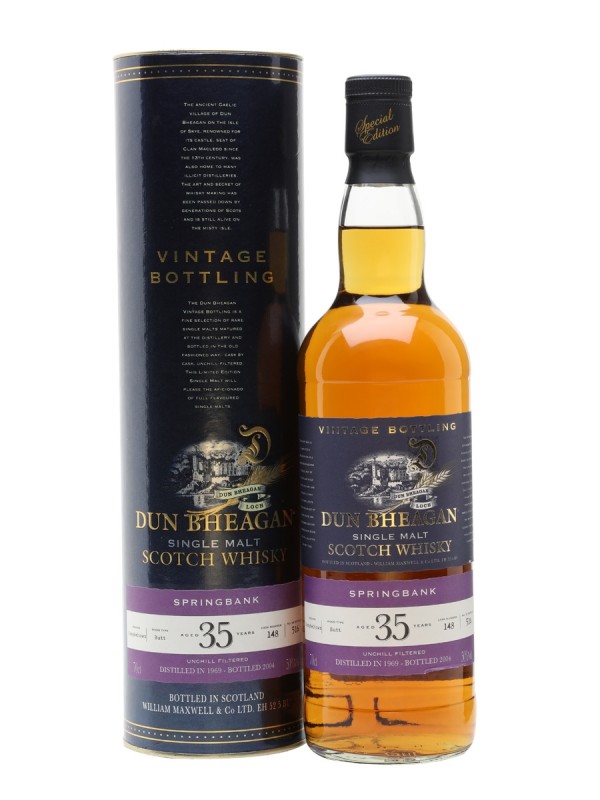 Springbank 1969 35 Year Old Dun Bheagan