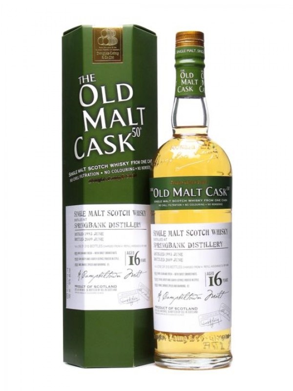 Springbank 1993 16 Year Old Old Malt Cask #4938 Douglas Laing