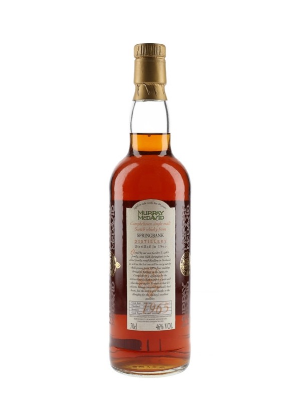 Springbank 1965 Sherry Cask Murray McDavid