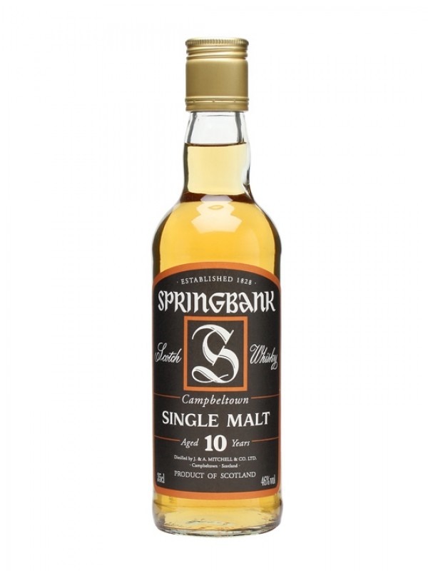 Springbank 10 Year Old Half Bottle