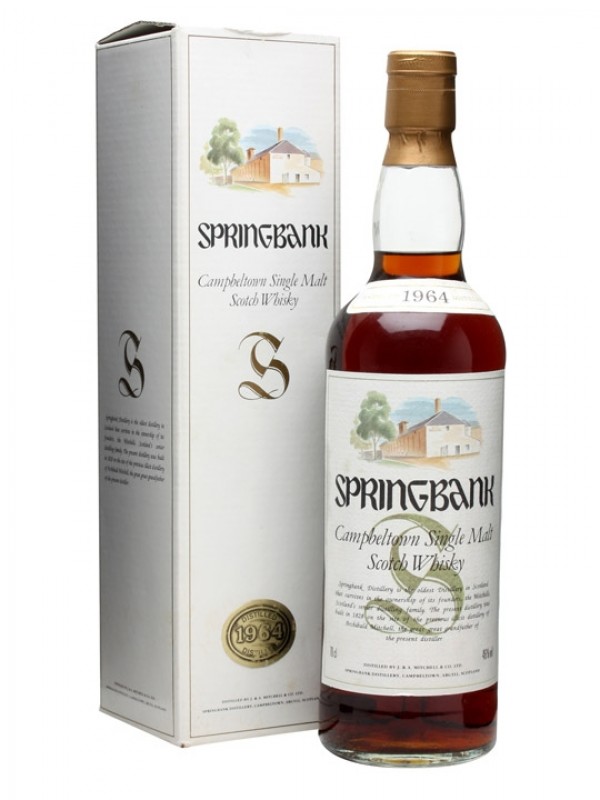 Springbank 1964 Distillery Label