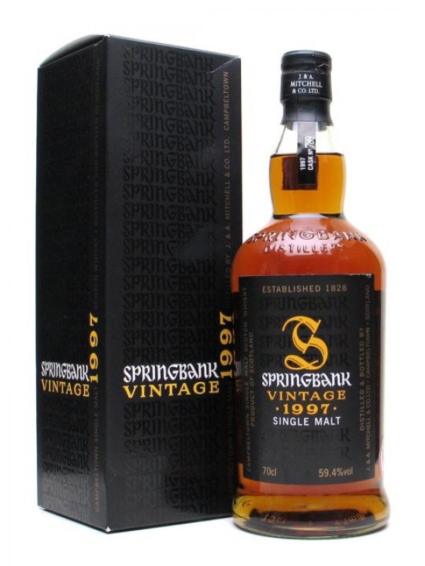 Springbank 1997 Cask 789 for Oddbins