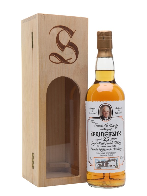 Springbank 25 Year Old Frank McHardy Bottling
