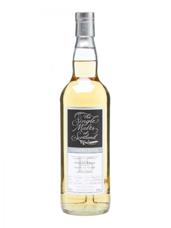 Springbank 1992 15 Year Old Speciality Drinks