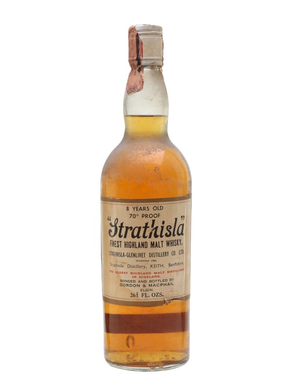 Strathisla 8 Year Old Bottled 1970s Gordon & Macphail