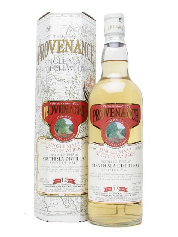 Strathisla 1992 12 Year Old Bottled 2005 McGibbon's Provenance