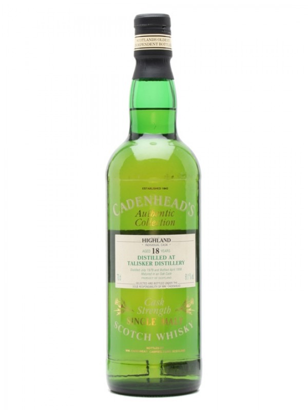 Talisker 1979 18 Year Old Cadenhead's