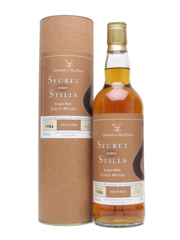 Secret Stills No 1.2 Talisker 1986 Gordon & Macphail