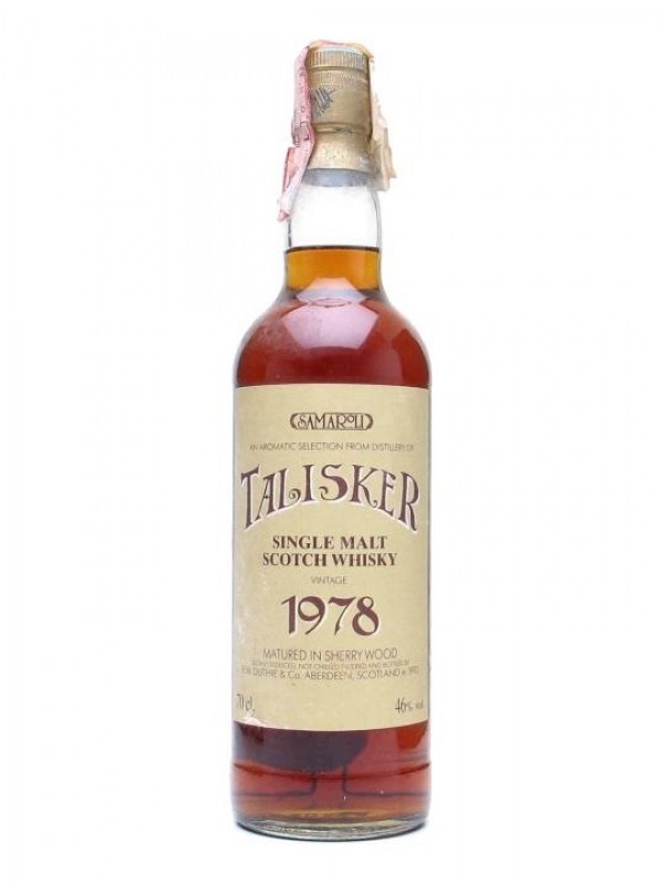 Talisker 1978 Sherry Cask Samaroli