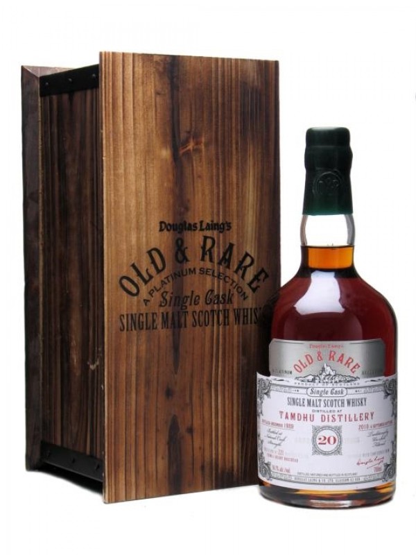Tamdhu 1989 20 Year Old Sherry Cask Old & Rare Douglas Laing Platinum Selection