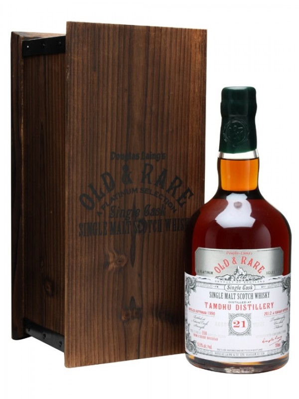 Tamdhu 1990 21 Year Old Old Rare Douglas Laing Platinum Selection