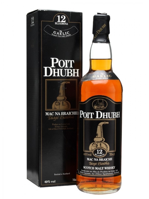 Poit Dhubh 12 Year Old Bottled 1980's