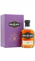 Balblair Highland Single Malt Scotch 21 year old