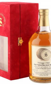 Macallan 1968 26 Year Old, Signatory Vintage 1995 Bottling, Cask #10543