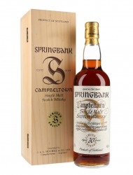 Springbank 30 Year Old Sherry Cask Millennium Series