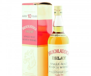 Bruichladdich 10 Year Old, Eighties Bottling with Carton