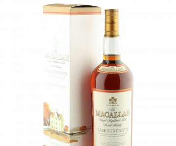 Macallan 10 Year Old, Cask Strength Litre Bottling with Box